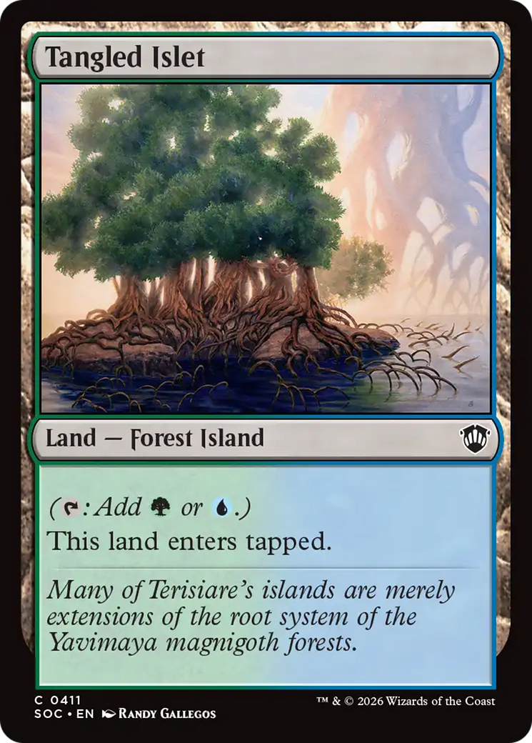 Tangled Islet [Secrets of Strixhaven Commander] | Gamers Paradise