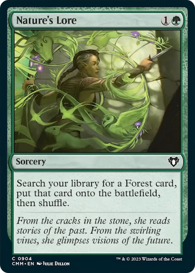 Nature's Lore [Commander Masters] | Gamers Paradise
