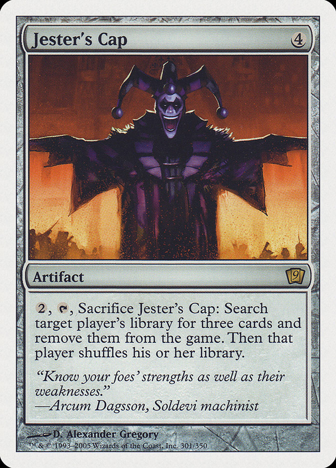 Jester's Cap (9th Edition) [Oversize Cards] | Gamers Paradise