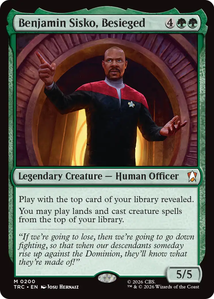 Benjamin Sisko, Besieged [Star Trek Commander] | Gamers Paradise