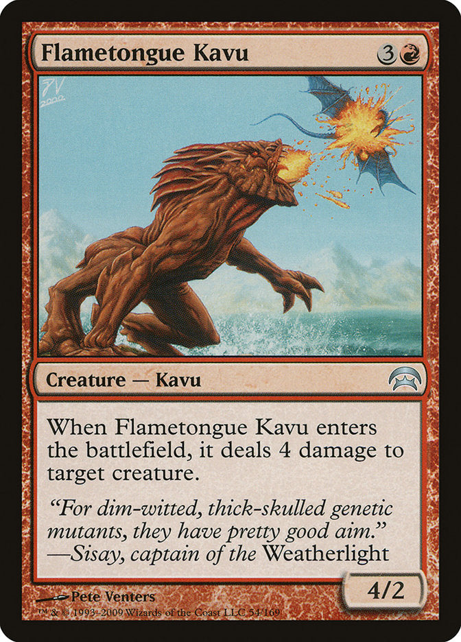 Flametongue Kavu [Planechase] | Gamers Paradise
