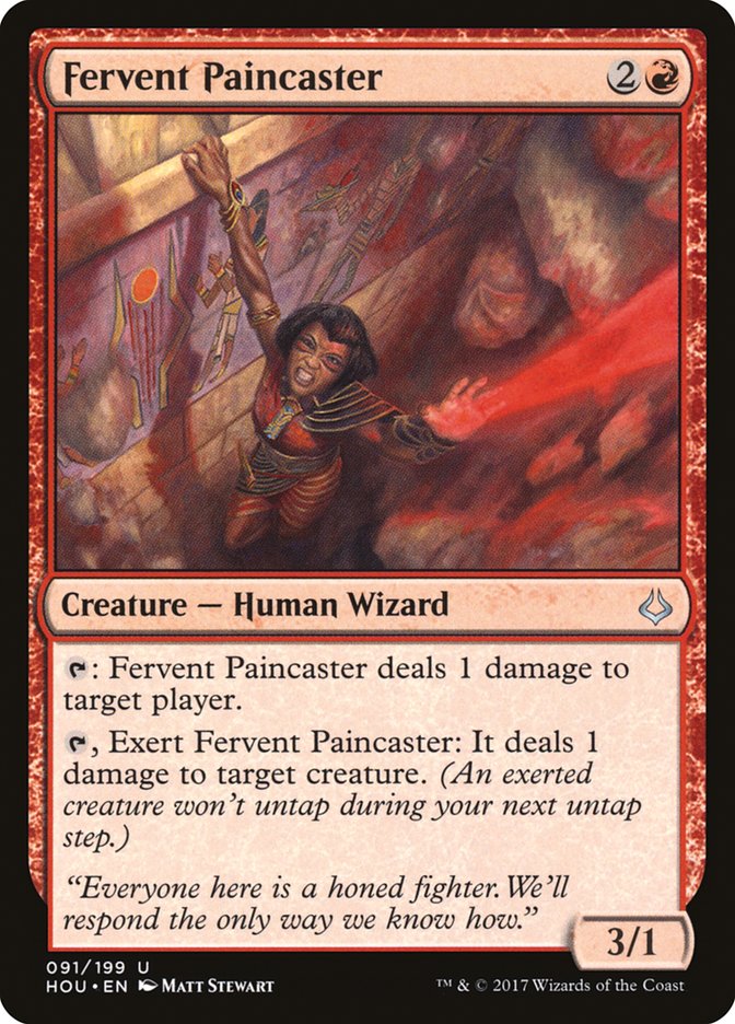 Fervent Paincaster [Hour of Devastation] | Gamers Paradise