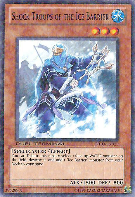 Shock Troops of the Ice Barrier [DT03-EN025] Common | Gamers Paradise