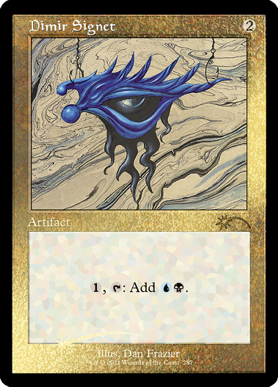 Dimir Signet (Retro) (Foil Etched) [Secret Lair Drop Series] | Gamers Paradise