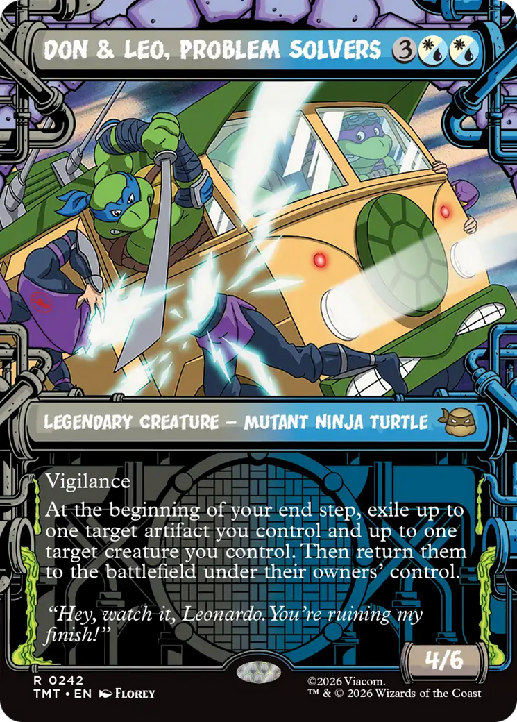 Don & Leo, Problem Solvers (Showcase) [Teenage Mutant Ninja Turtles] | Gamers Paradise