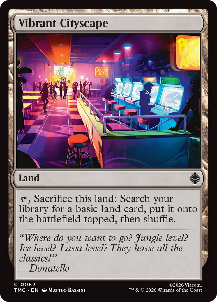 Vibrant Cityscape [Teenage Mutant Ninja Turtles Commander] | Gamers Paradise