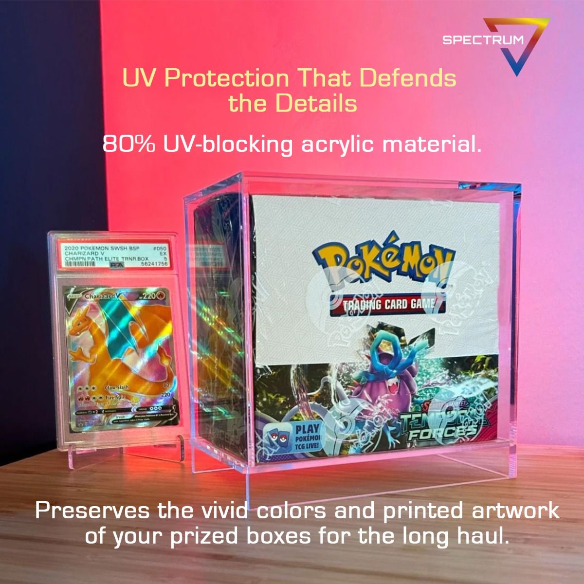 Spectrum Booster Box Display Case (Small) | Gamers Paradise