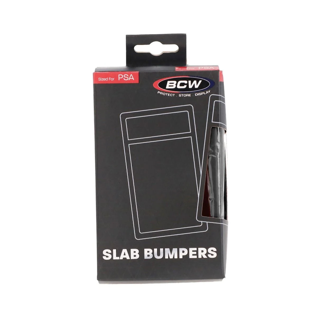BCW Slab Bumpers - PSA Card - Black | Gamers Paradise