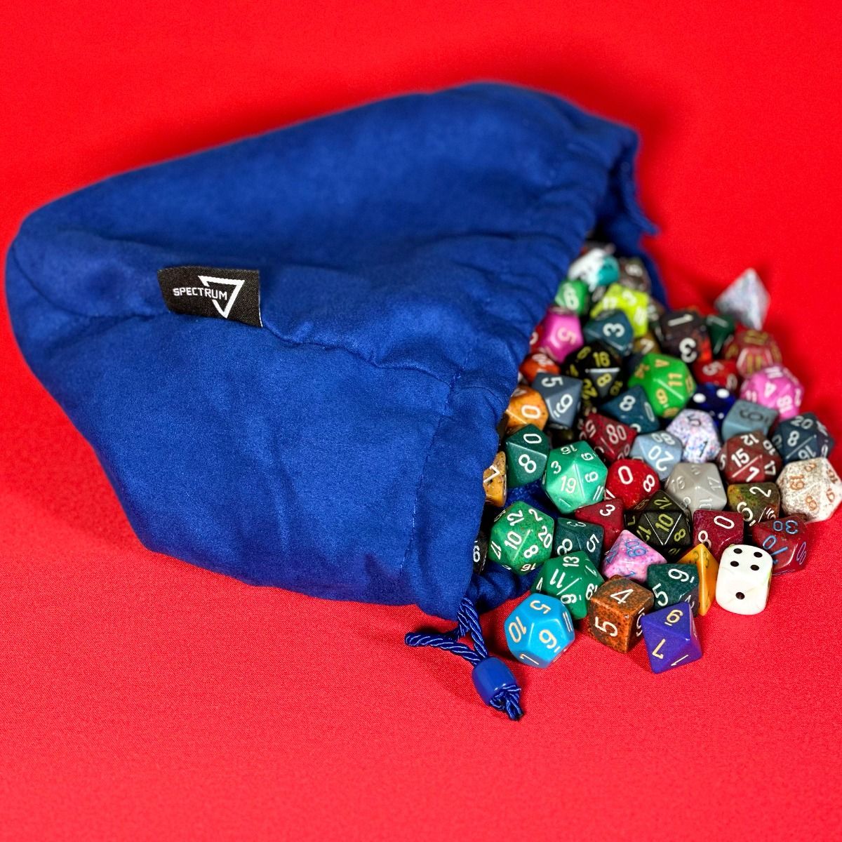 Large Dice Bag - Blue | Gamers Paradise