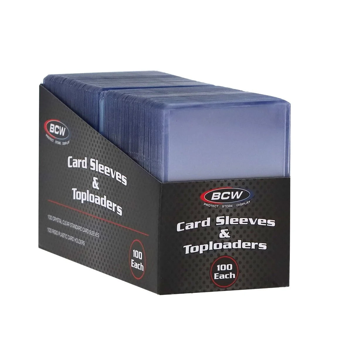 100 Count Card Sleeve and Toploader Combo Pack | Gamers Paradise