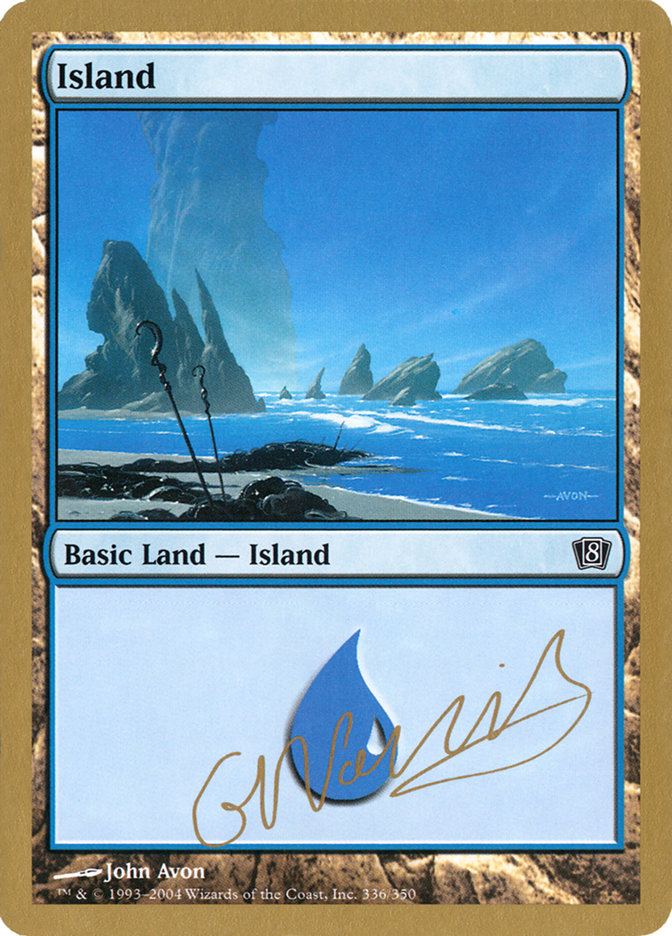 Island (gn336) (Gabriel Nassif) [World Championship Decks 2004] | Gamers Paradise