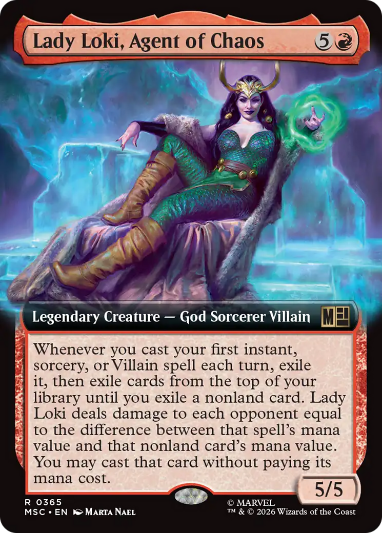 Lady Loki, Agent of Chaos (Extended Art) [Marvel Super Heroes Commander] | Gamers Paradise