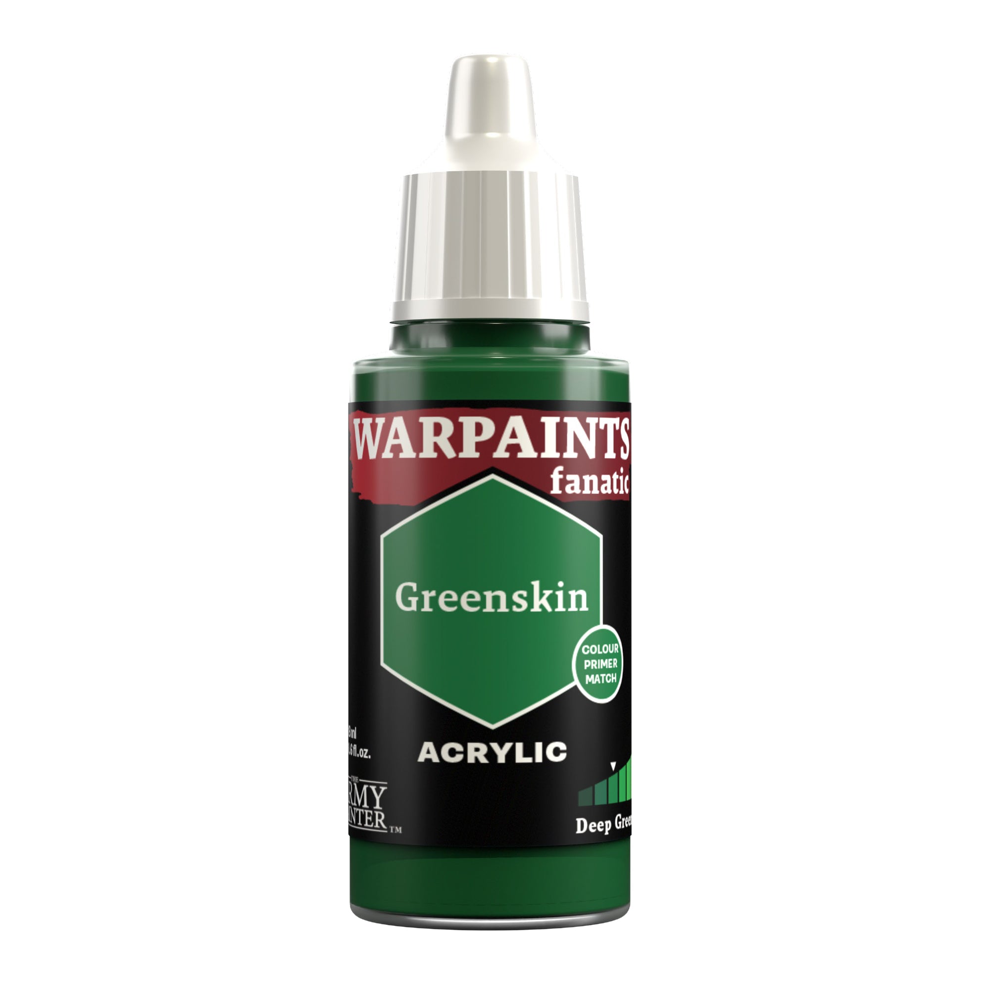 Warpaints Fanatic: Greenskin 18ml | Gamers Paradise