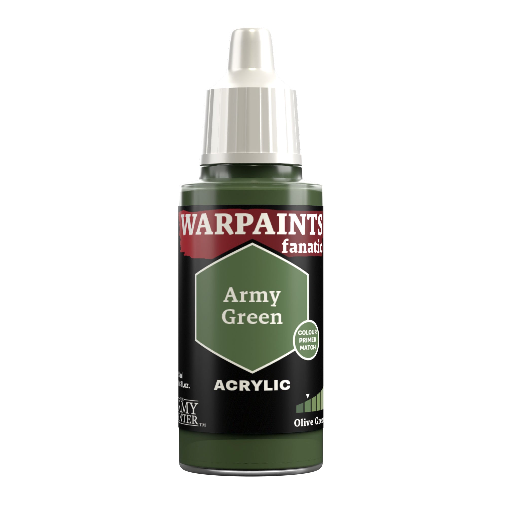 Warpaints Fanatic: Army Green 18ml | Gamers Paradise