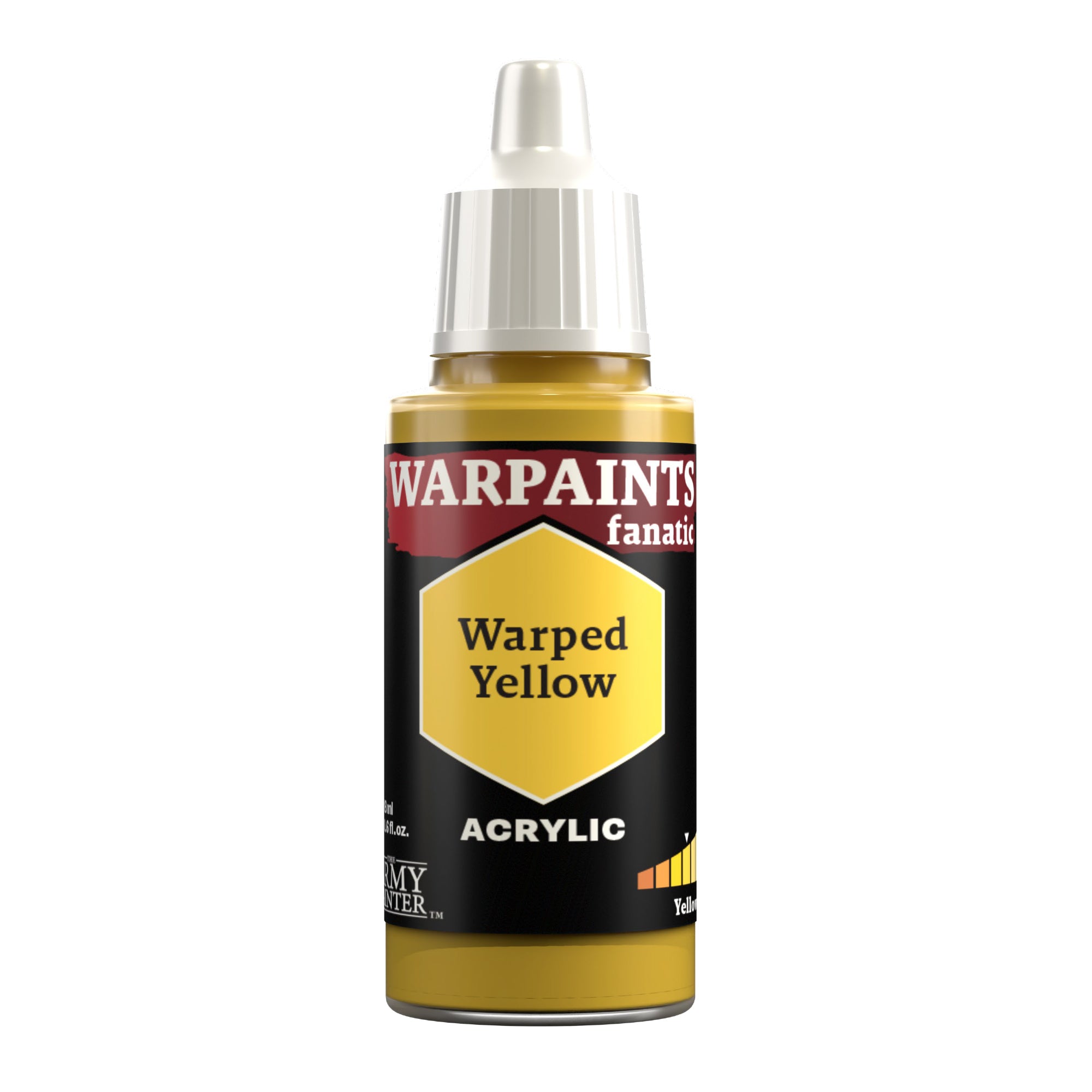 Warpaints Fanatic: Warped Yellow 18ml | Gamers Paradise