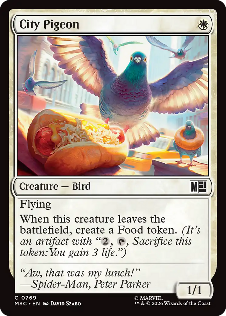 City Pigeon [Marvel Super Heroes Commander] | Gamers Paradise