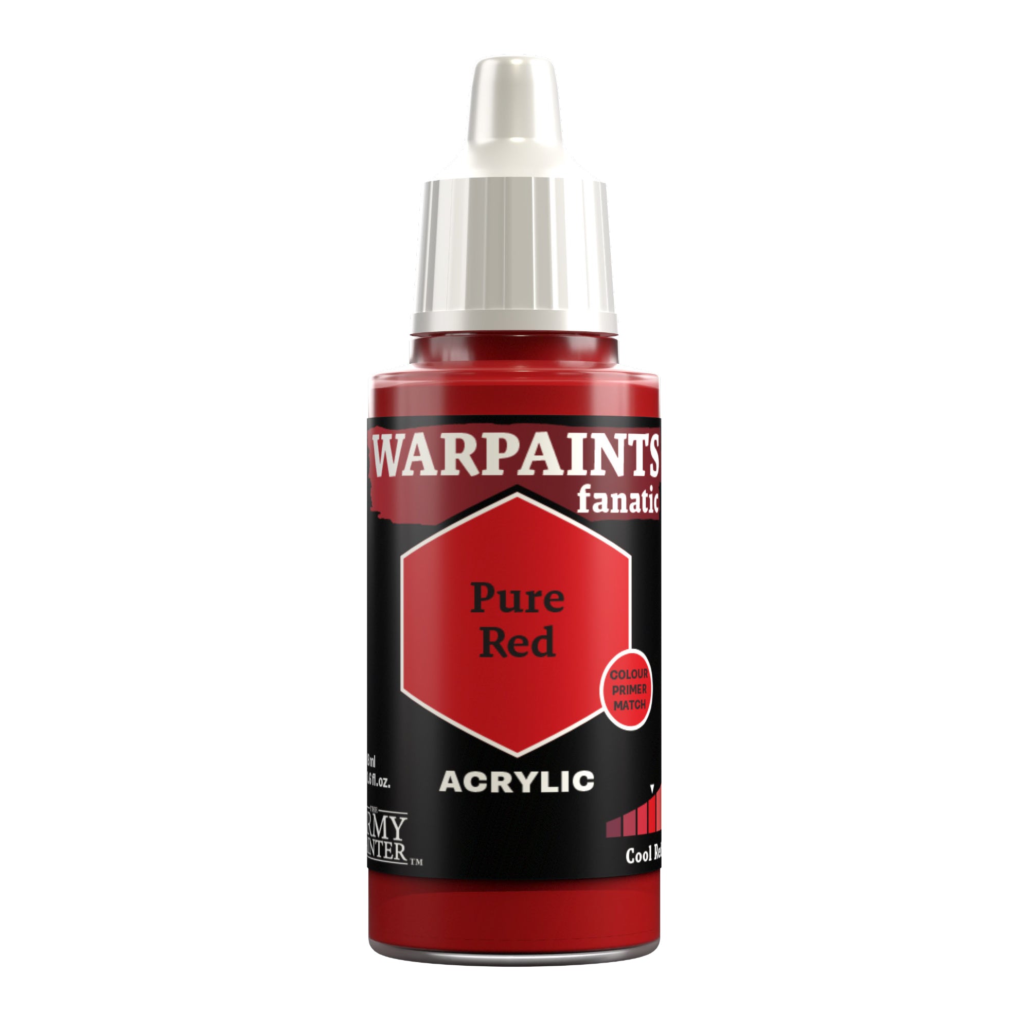 Warpaints Fanatic: Pure Red 18ml | Gamers Paradise