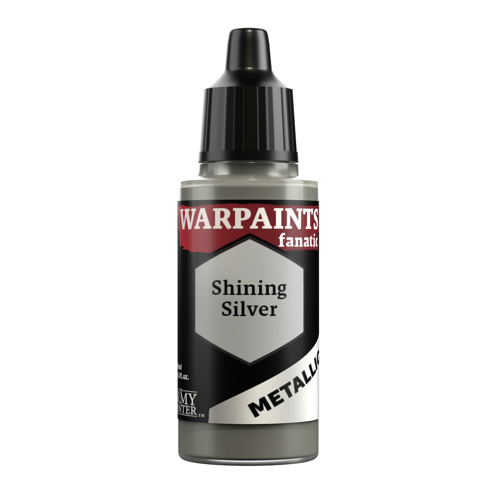 Warpaints Fanatic: Metallic - Shining Silver 18ml | Gamers Paradise