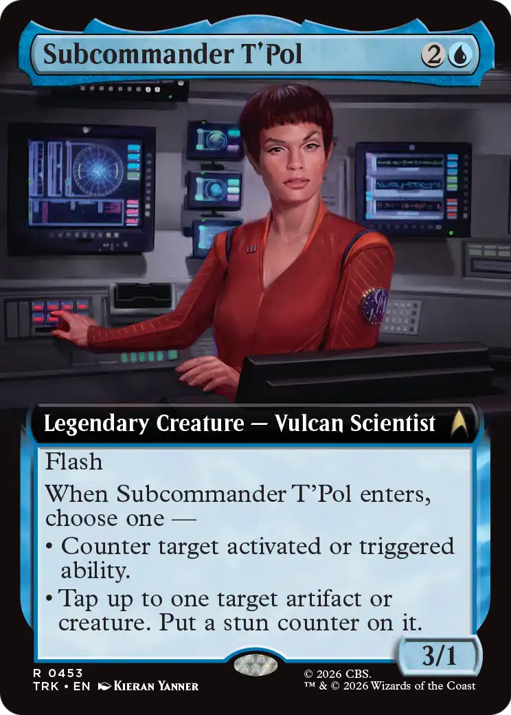 Subcommander T'Pol (Extended Art) [Star Trek] | Gamers Paradise