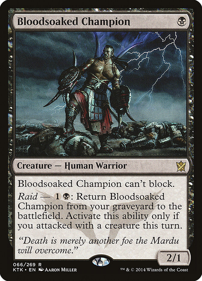 Bloodsoaked Champion [Khans of Tarkir] | Gamers Paradise