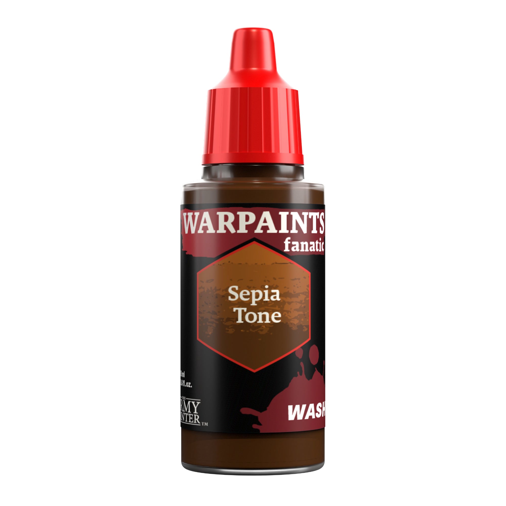 Warpaints Fanatic: Wash - Sepia Tone 18ml | Gamers Paradise