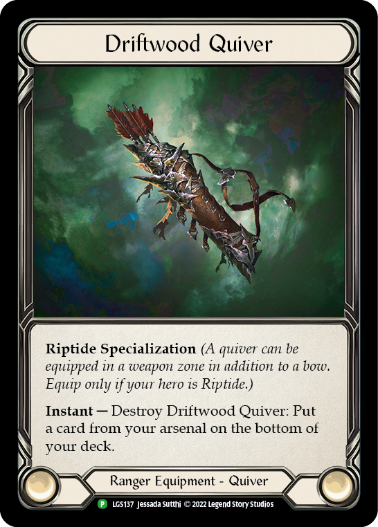 Driftwood Quiver [LGS137] (Promo)  Cold Foil | Gamers Paradise