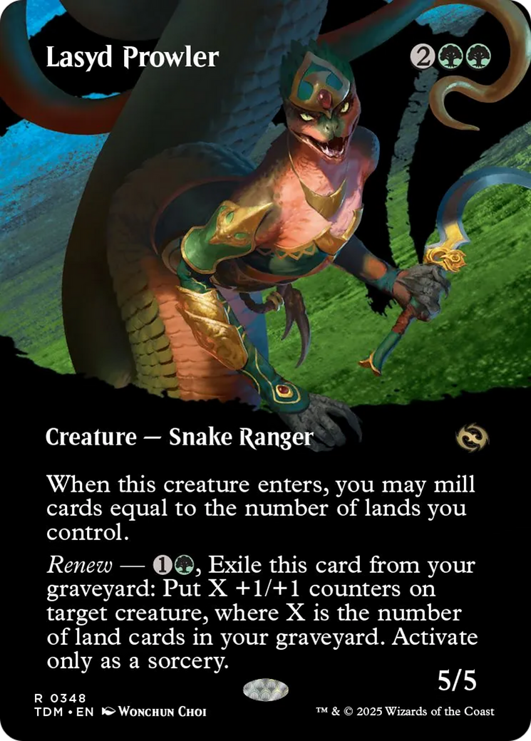 Lasyd Prowler (Borderless) [Tarkir: Dragonstorm] | Gamers Paradise