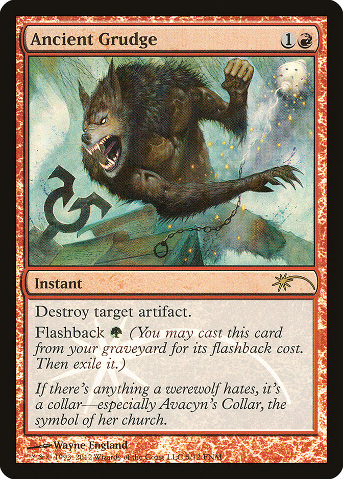 Ancient Grudge [Friday Night Magic 2012] | Gamers Paradise