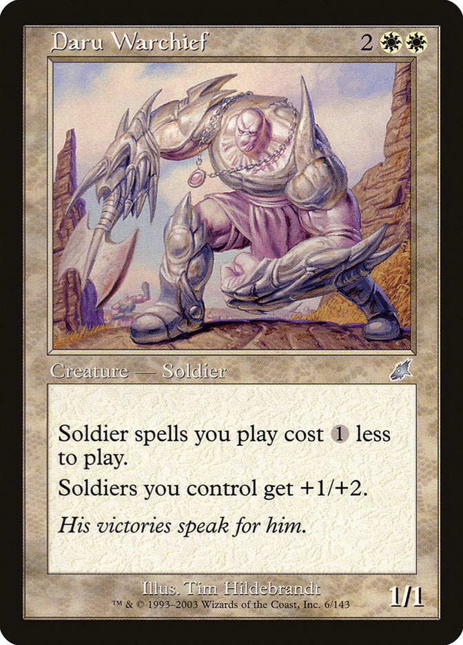 Daru Warchief [Scourge] | Gamers Paradise