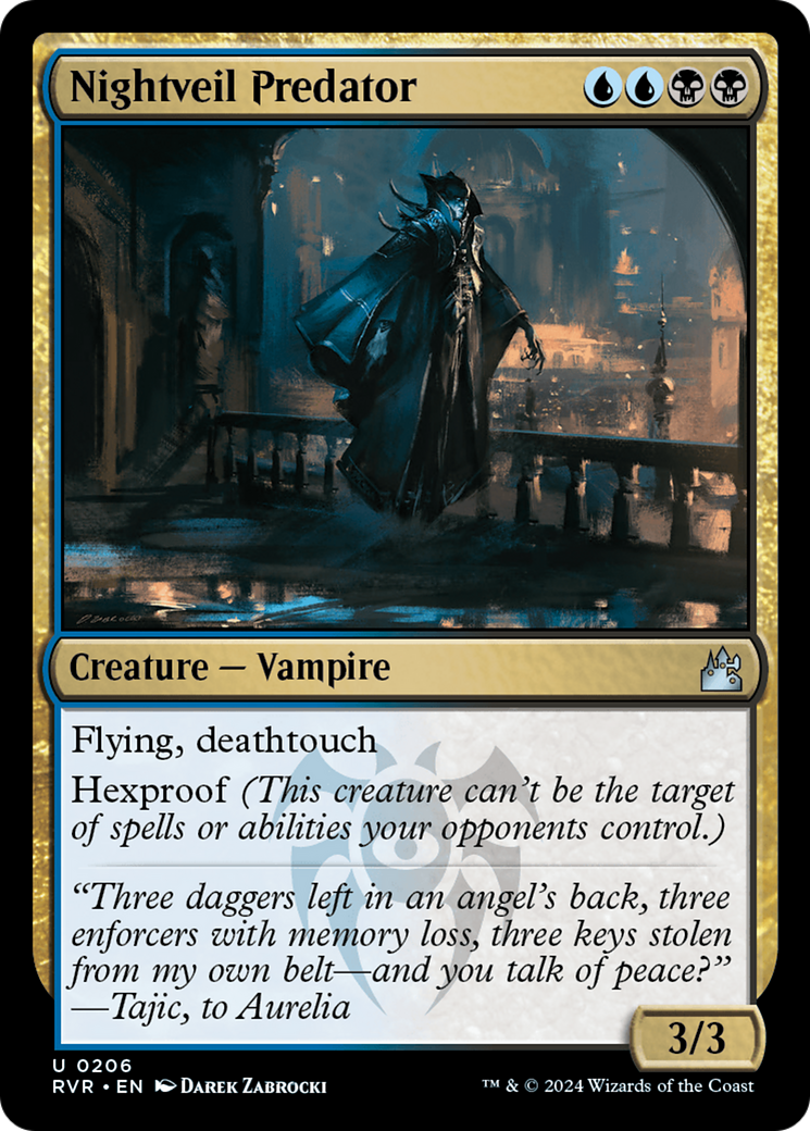 Nightveil Predator [Ravnica Remastered] | Gamers Paradise