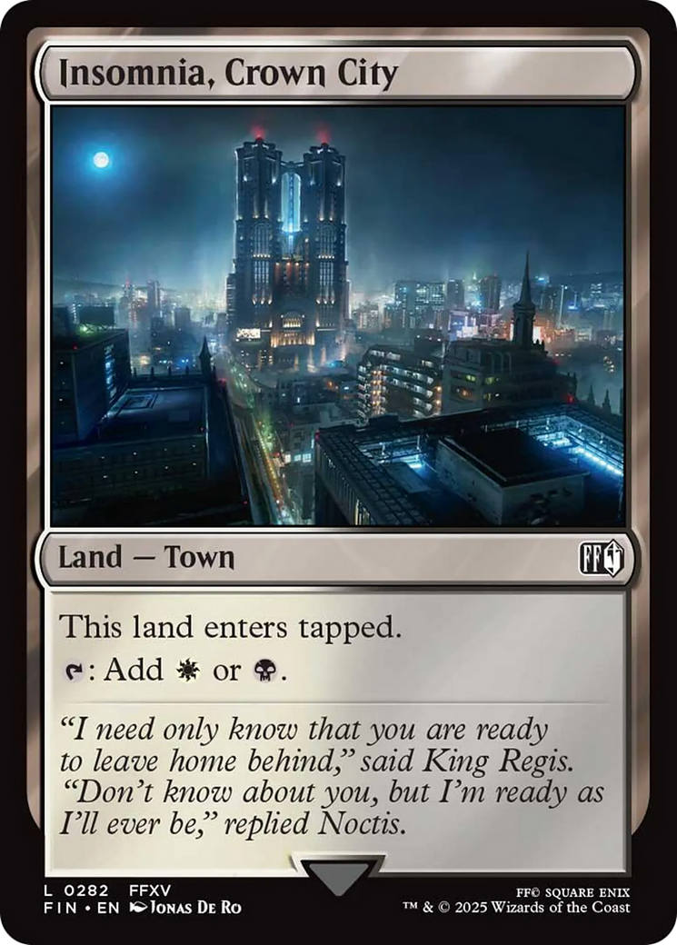 Insomnia, Crown City [FINAL FANTASY] | Gamers Paradise