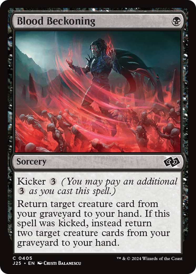 Blood Beckoning [Foundations Jumpstart] | Gamers Paradise