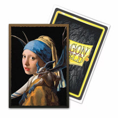 Dragon Shield: Standard 100ct Brushed Art Sleeves - Girl with a Pearl Earring | Gamers Paradise