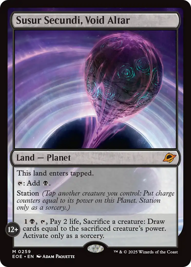 Susur Secundi, Void Altar [Edge of Eternities] | Gamers Paradise