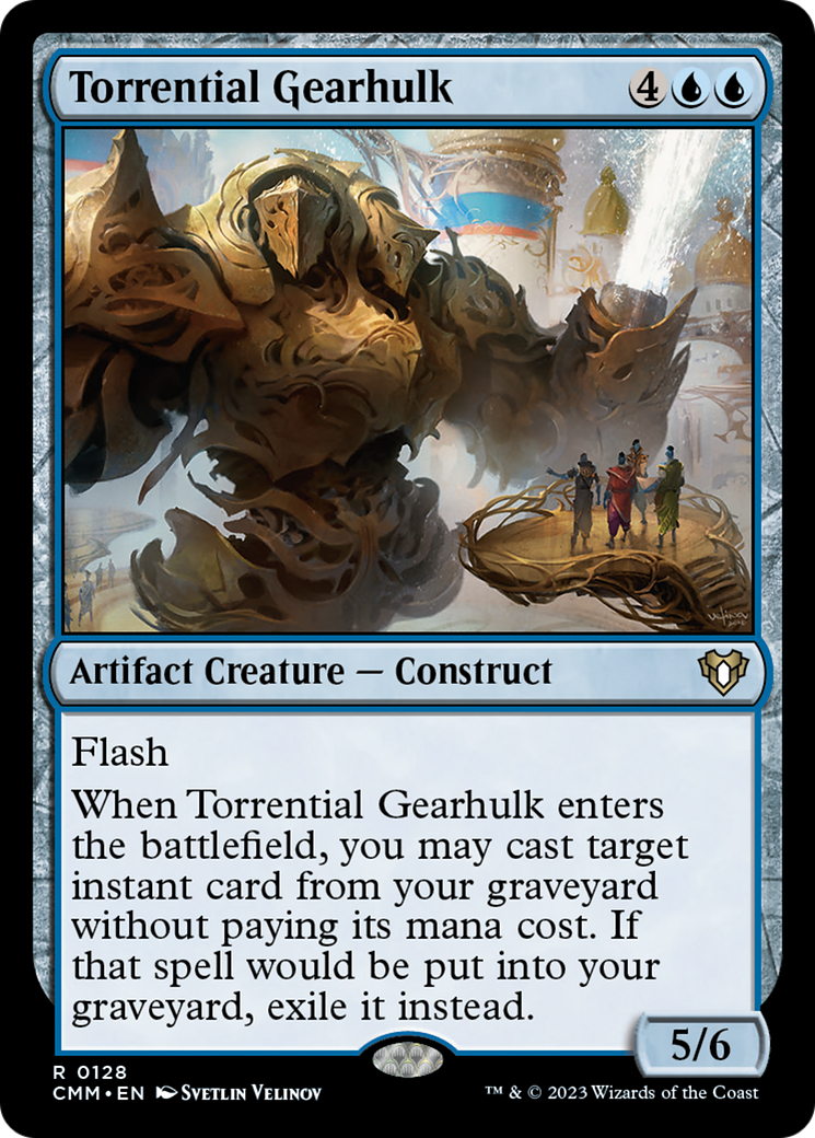 Torrential Gearhulk [Commander Masters] | Gamers Paradise