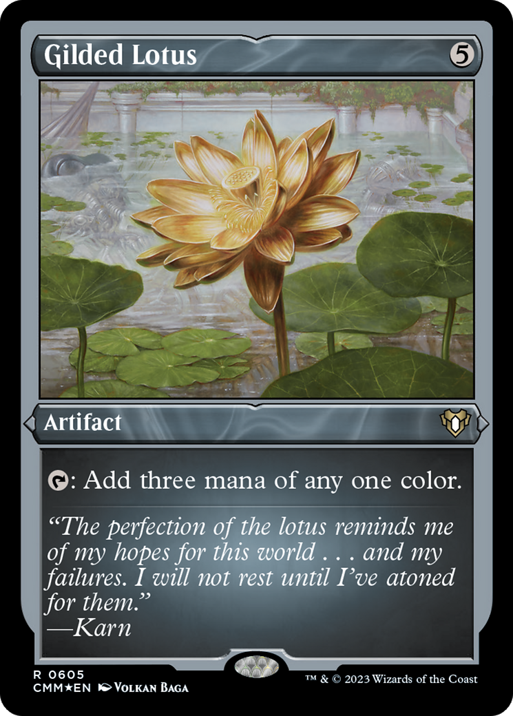 Gilded Lotus (Foil Etched) [Commander Masters] | Gamers Paradise