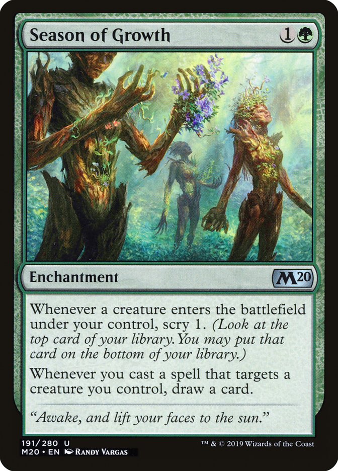 Season of Growth [Core Set 2020] | Gamers Paradise
