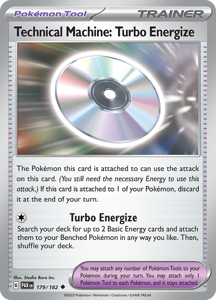 Technical Machine: Turbo Energize (179/182) [Scarlet & Violet: Paradox Rift] | Gamers Paradise