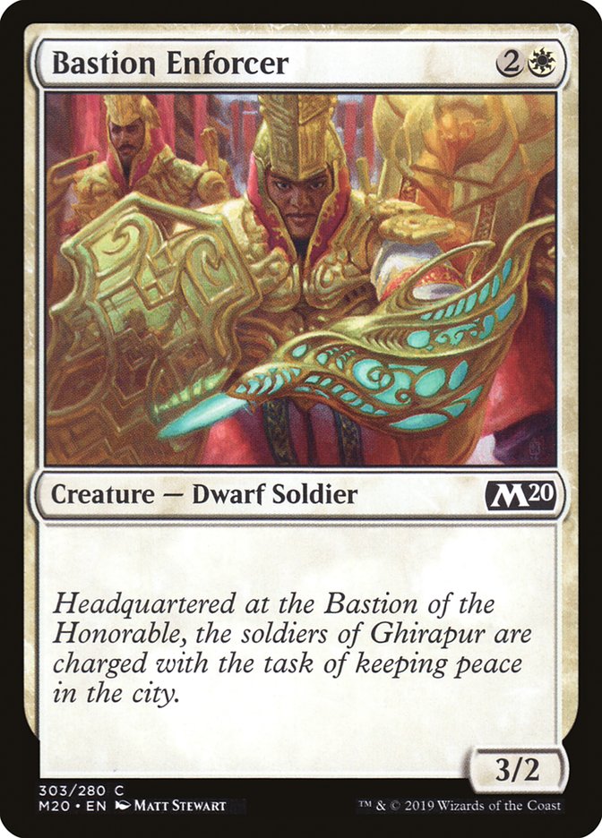 Bastion Enforcer [Core Set 2020] | Gamers Paradise