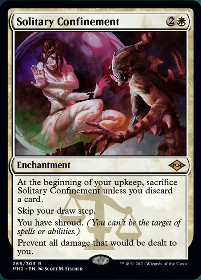 Solitary Confinement (Foil Etched) [Modern Horizons 2] | Gamers Paradise