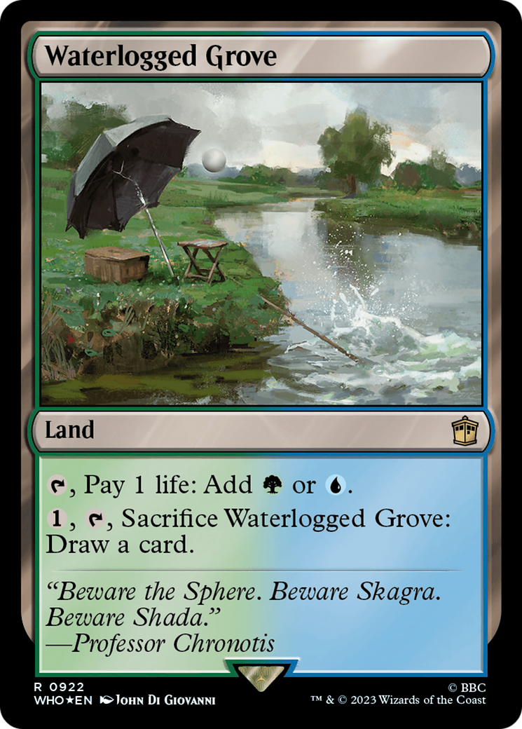 Waterlogged Grove (Surge Foil) [Doctor Who] | Gamers Paradise