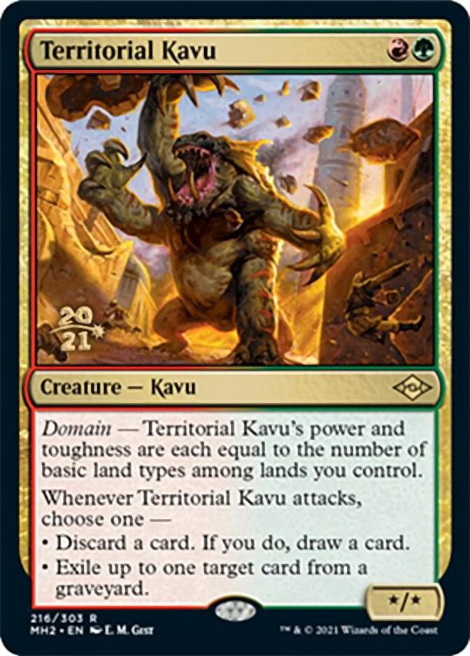 Territorial Kavu [Modern Horizons 2 Prerelease Promos] | Gamers Paradise