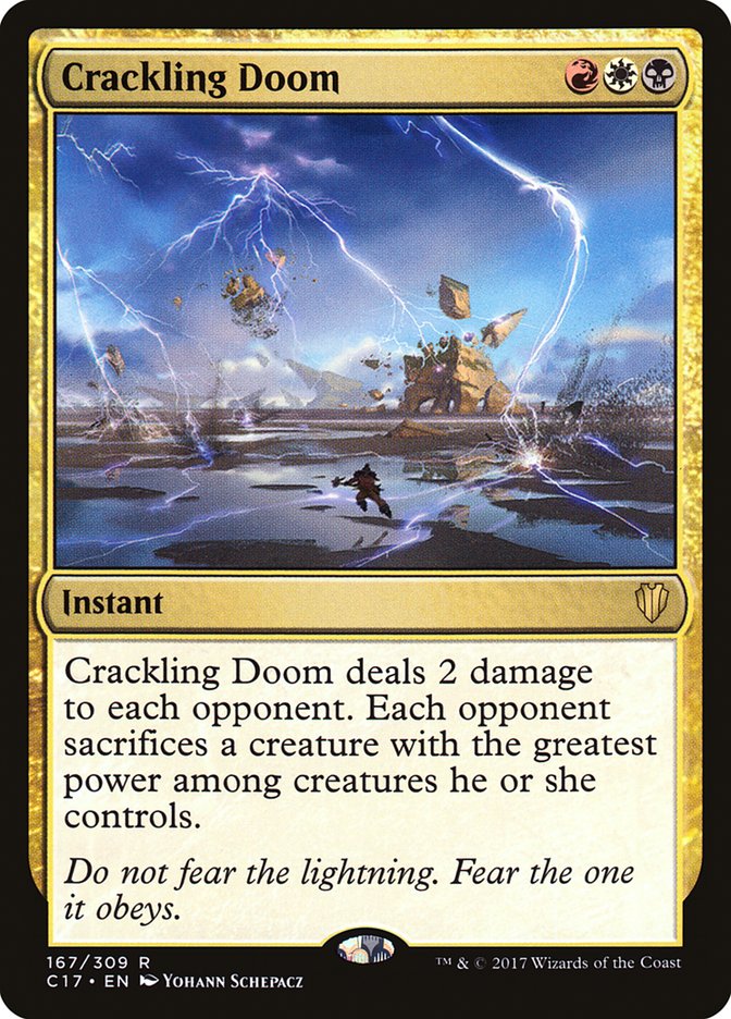 Crackling Doom [Commander 2017] | Gamers Paradise