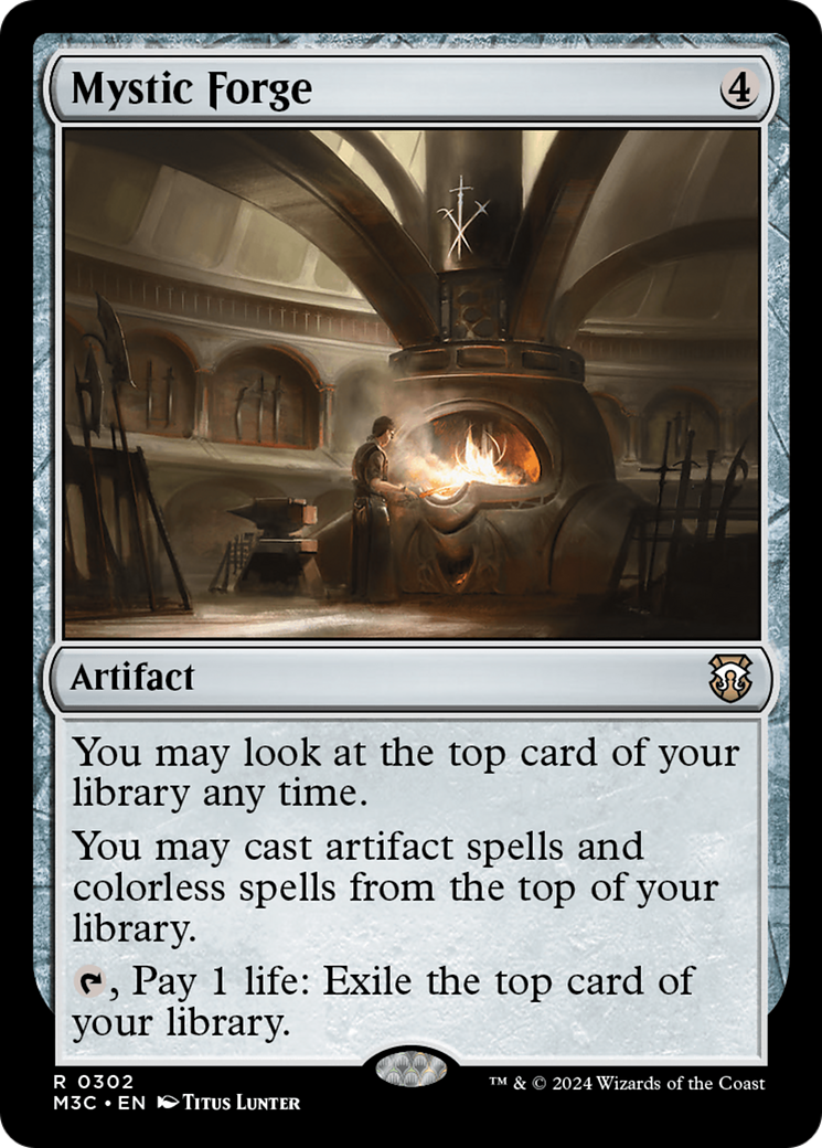 Mystic Forge (Ripple Foil) [Modern Horizons 3 Commander] | Gamers Paradise