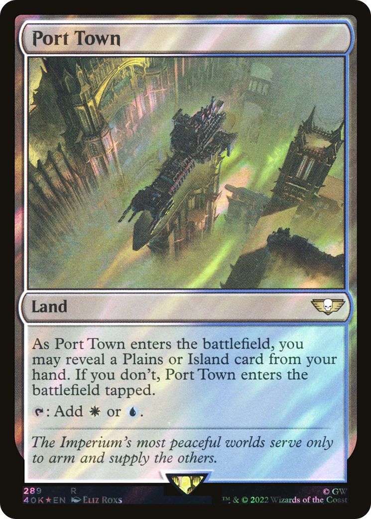 Port Town (Surge Foil) [Marvel Super Heroes Commander] | Gamers Paradise