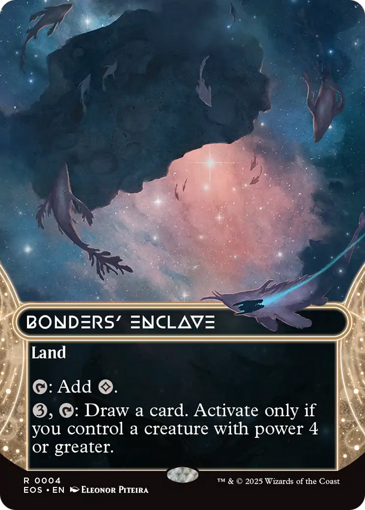 Bonders' Enclave (0004) (Borderless) [Edge of Eternities: Stellar Sights] | Gamers Paradise