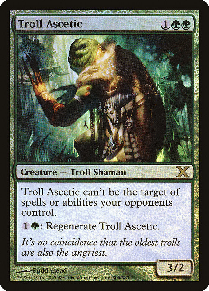 Troll Ascetic (Premium Foil) [Tenth Edition] | Gamers Paradise