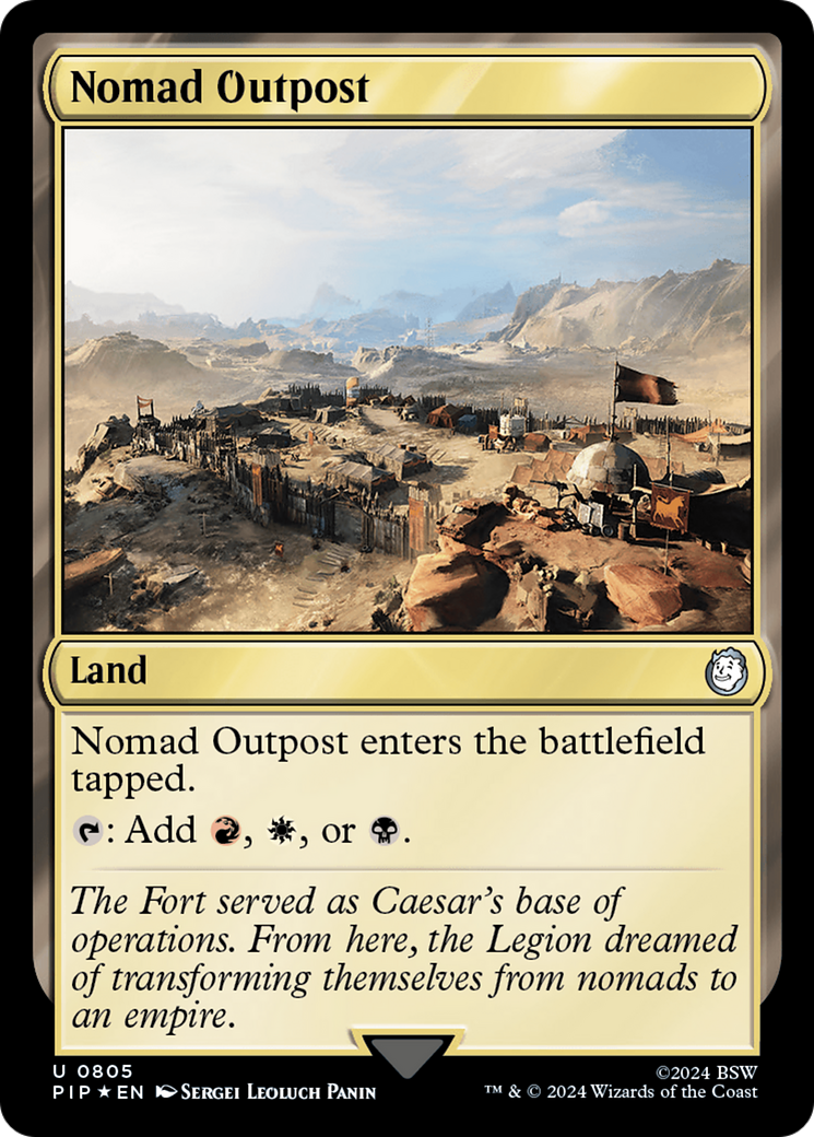 Nomad Outpost (Surge Foil) [Fallout] | Gamers Paradise