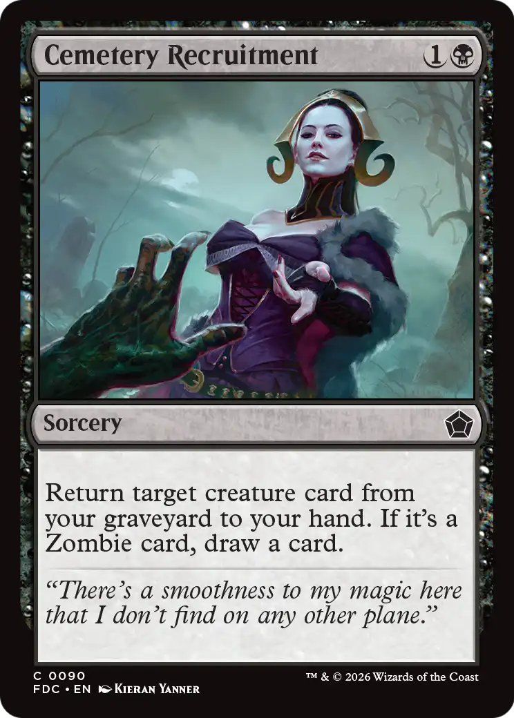 Cemetery Recruitment [Foundations Commander] | Gamers Paradise