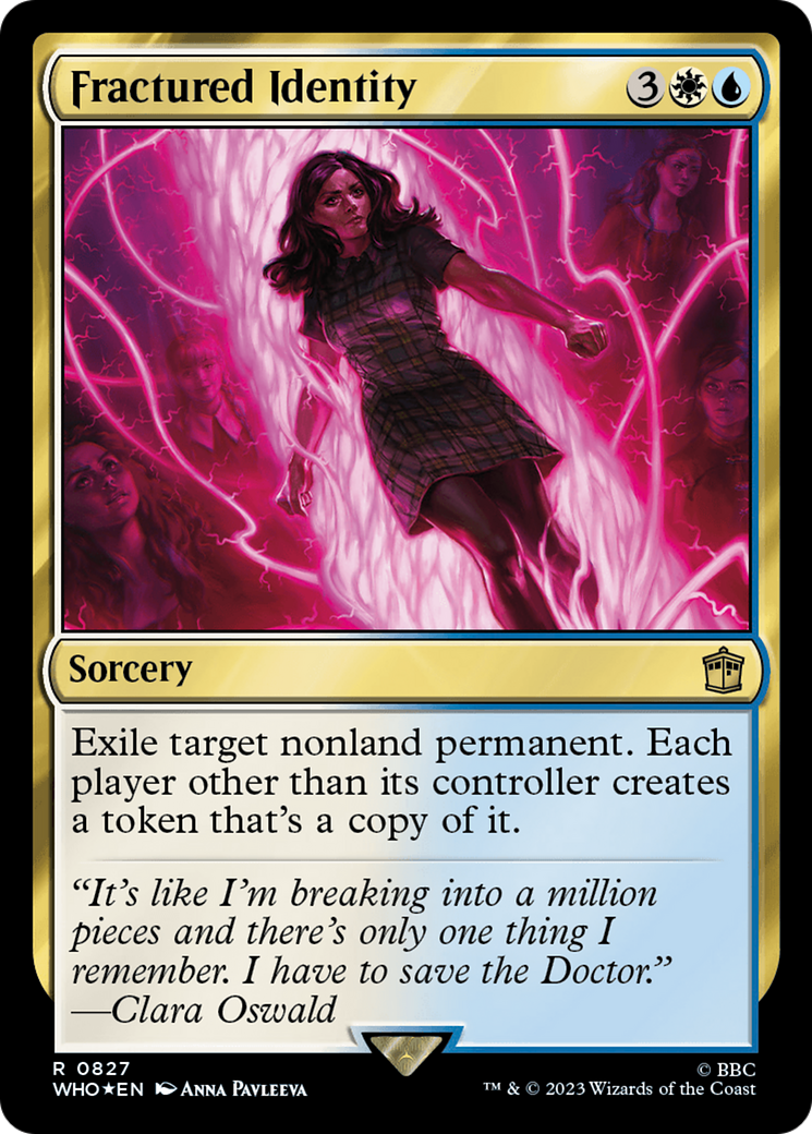 Fractured Identity (Surge Foil) [Doctor Who] | Gamers Paradise